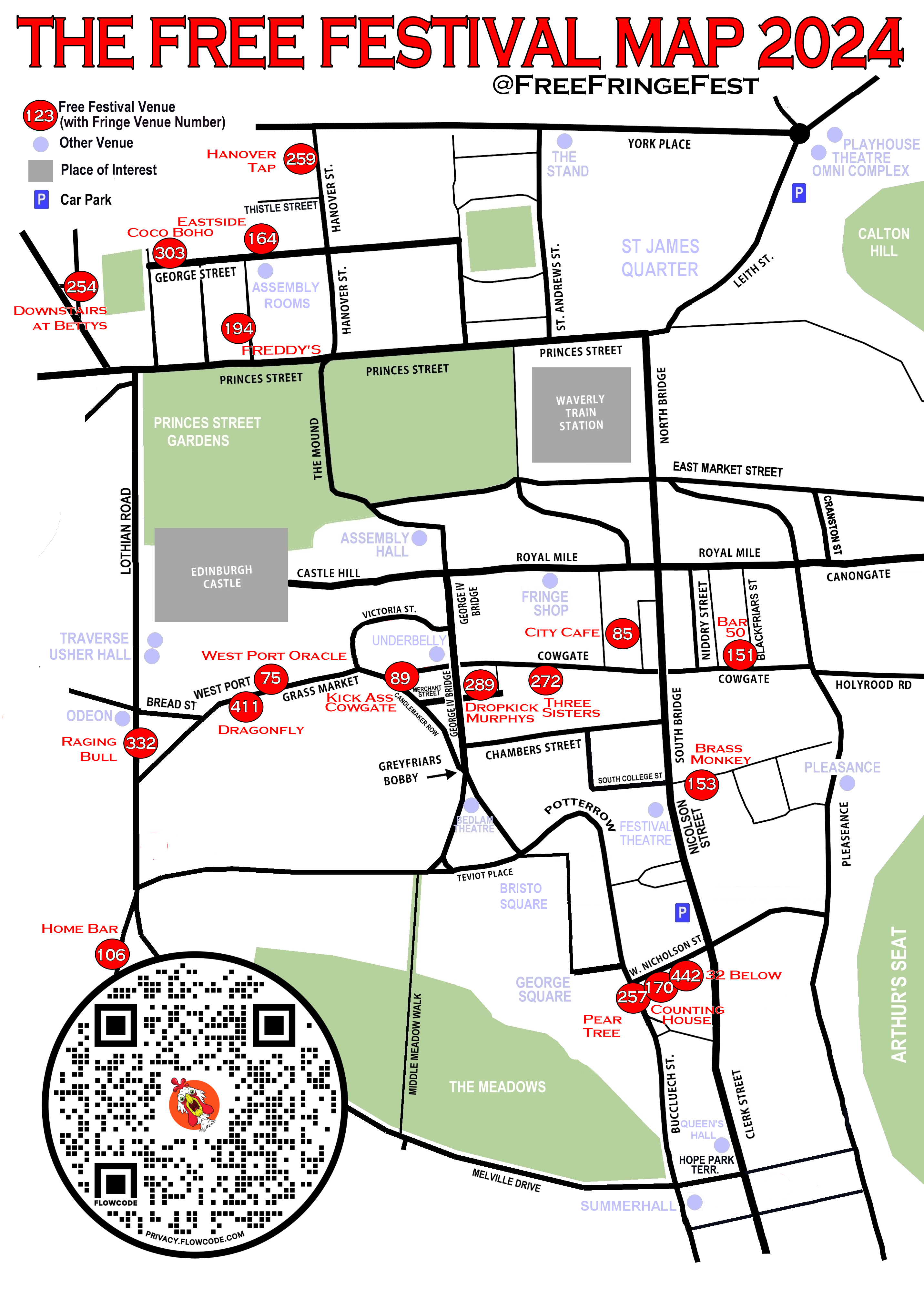 The Free Edinburgh Fringe Festival 2024 Performer Downloads